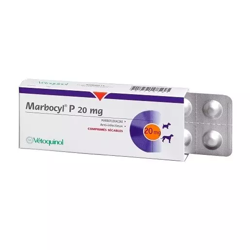 Marbocyl P 20mg para Perros - Vétoquinol