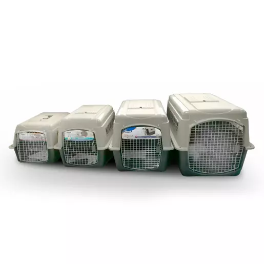 Cabina de Transporte Kennel Tapa Reja