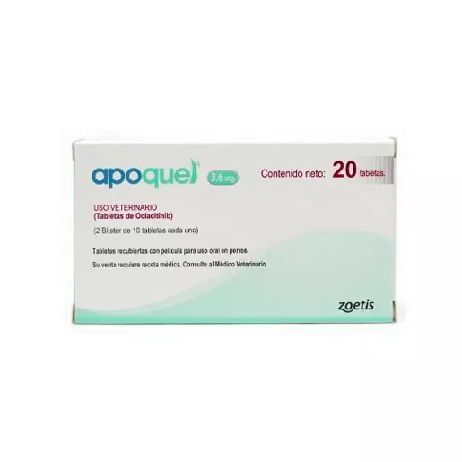 Apoquel 3.6mg - Tratamiento de la dermatitis alérgica