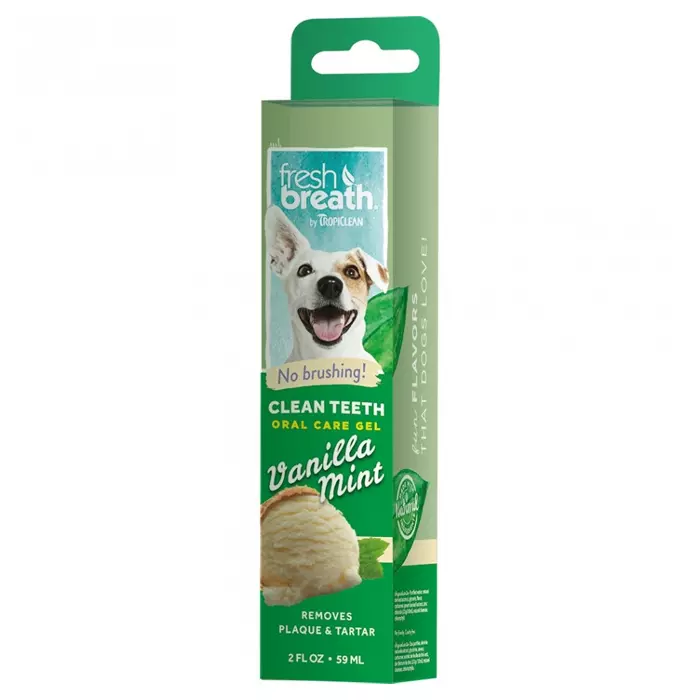 Tropiclean – Gel Dental para Perros vainilla/menta 59ml