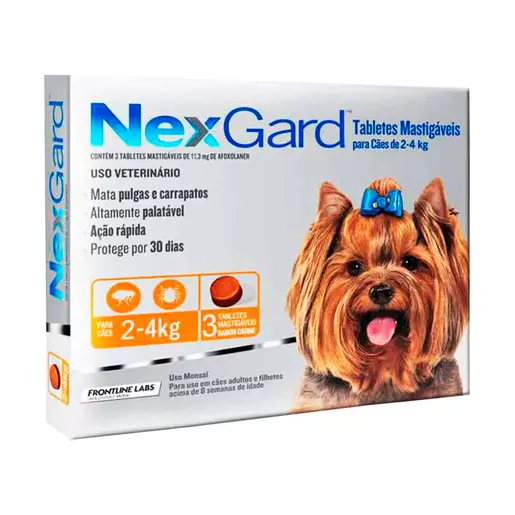 Nexgard 11.3mg / 2kg a 4kg
