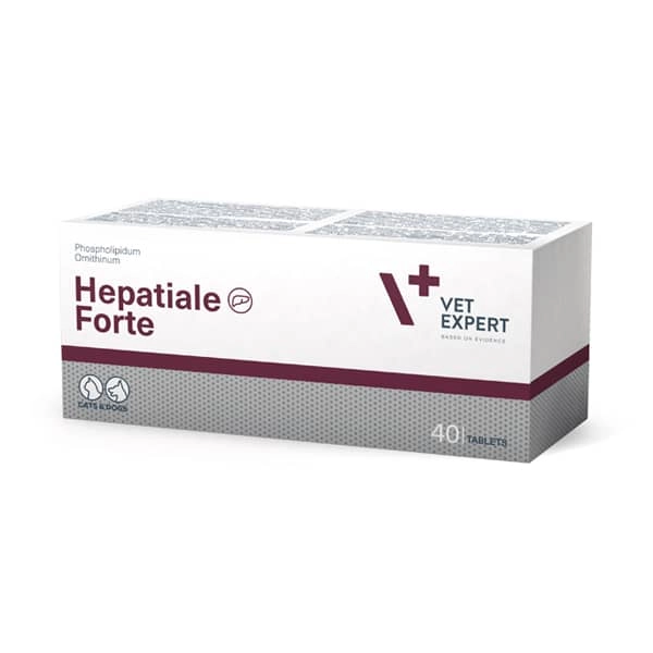 Hepatiale Forte Suplemento hepático para perros y gatos