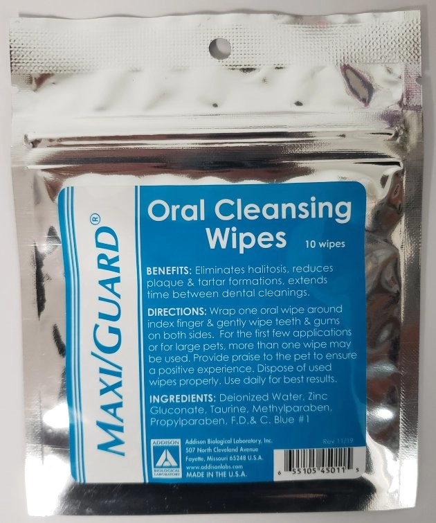 MAXI/GUARD Oral Cleansing Wipes