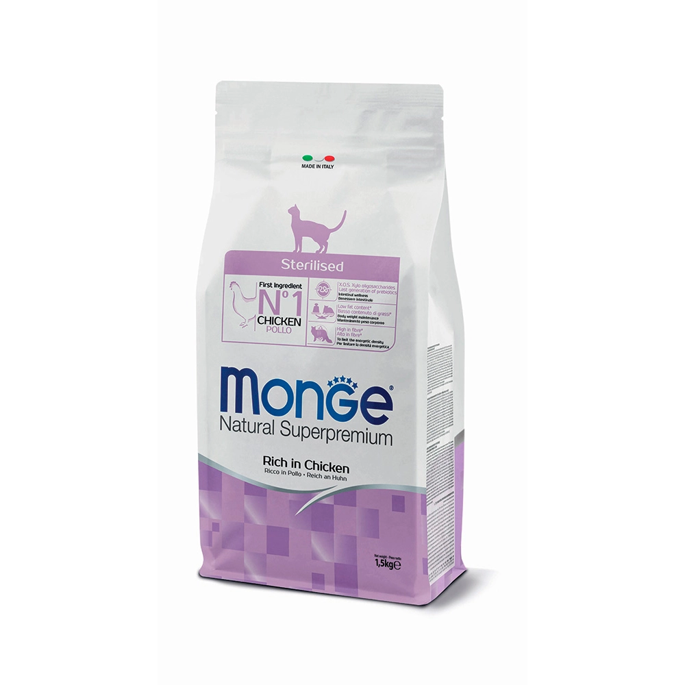 Monge Natural Superpremium Sterilised Rich in Chicken
