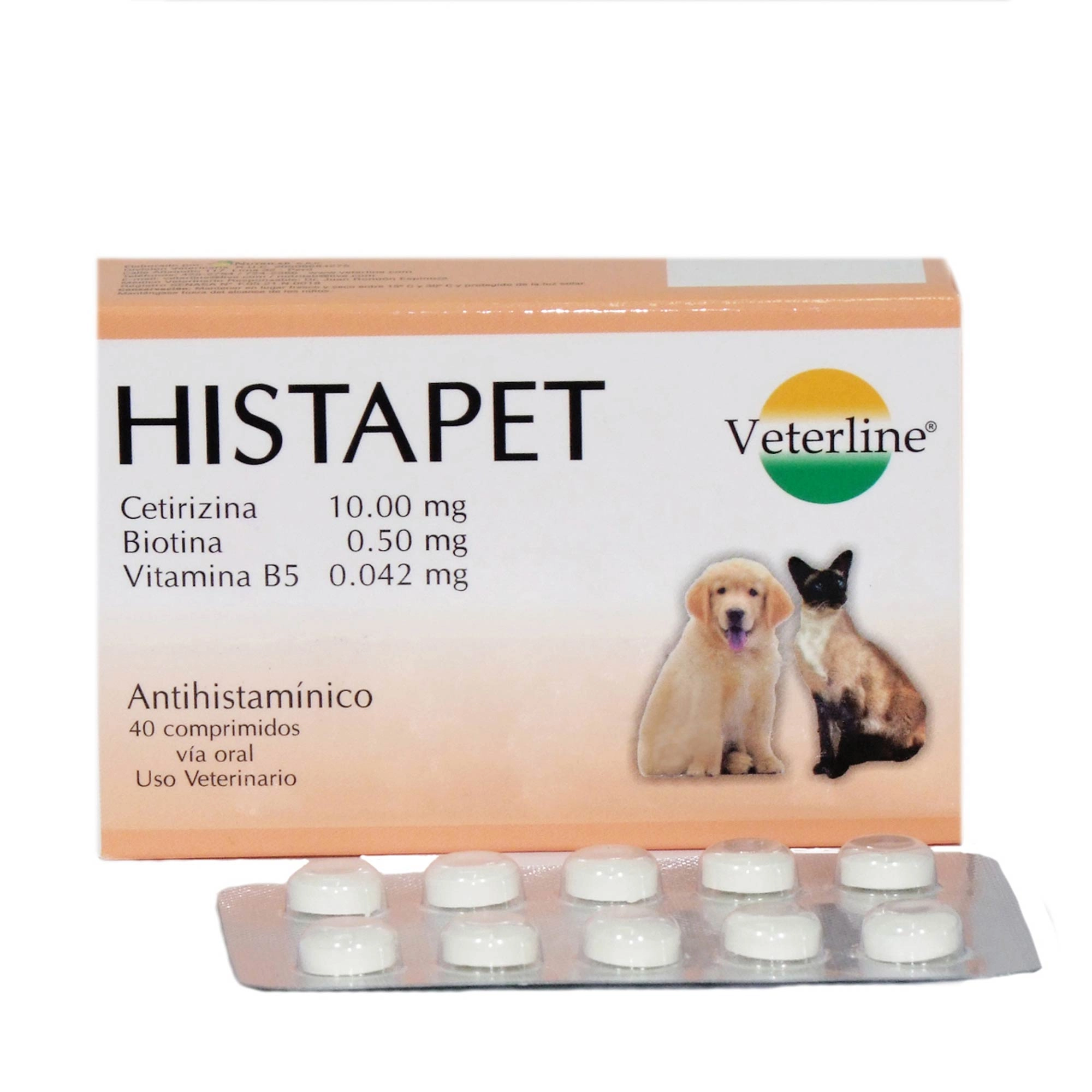 Histapet Cetirizina 10mg